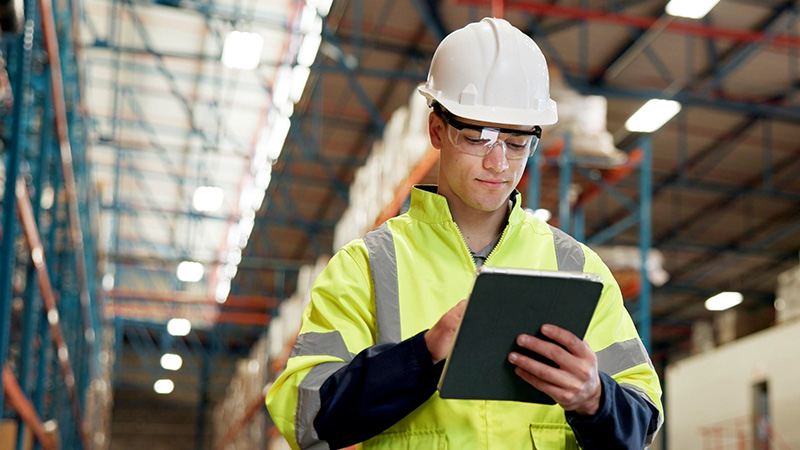 man in hard hat
