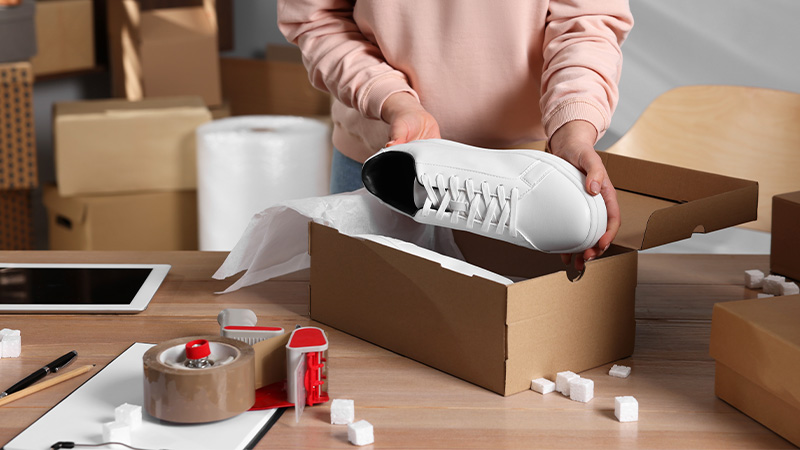 Separate shoes from apparel