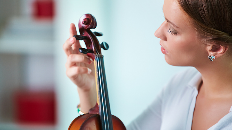 “Use a heavy duty flight case and loosen the strings if shipping stringed instruments.” 