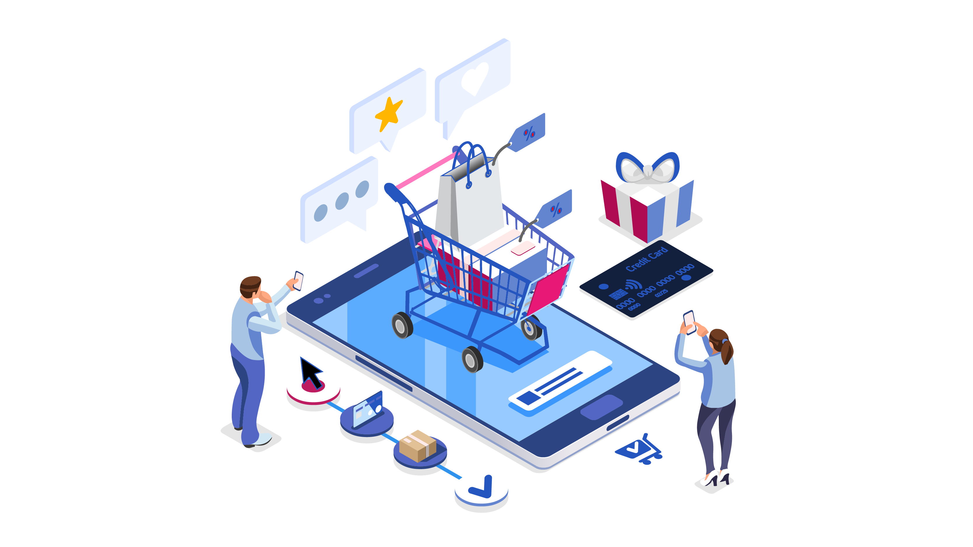 A thriving base of consumers…