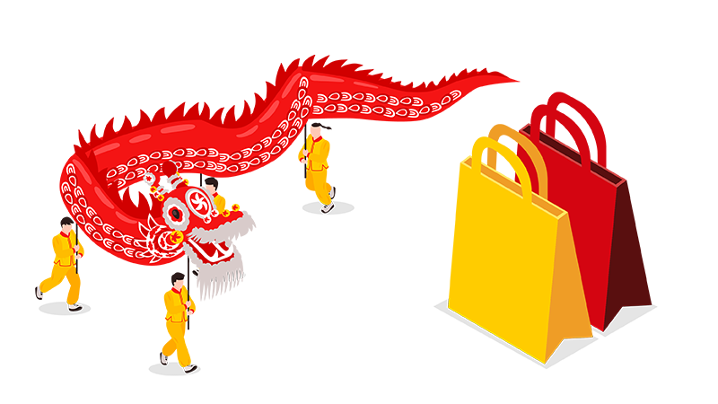 Chinese New Year (Spring Festival), dates vary (late Jan – mid Feb)