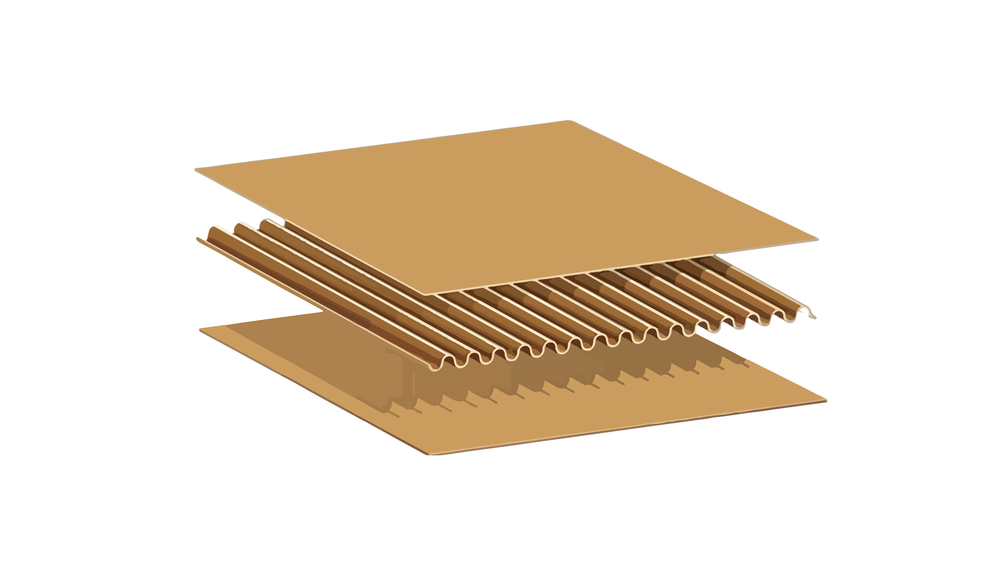 graphic image of brown card