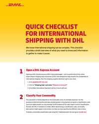 Descarregue a nossa checklist*