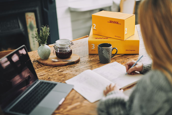 DHLMobile - odoslať zásielku s DHL
