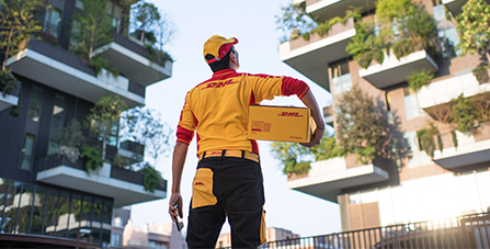 與 DHL Express 攜手前進