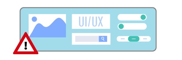 Poor user interface and user experience (UI/UX)