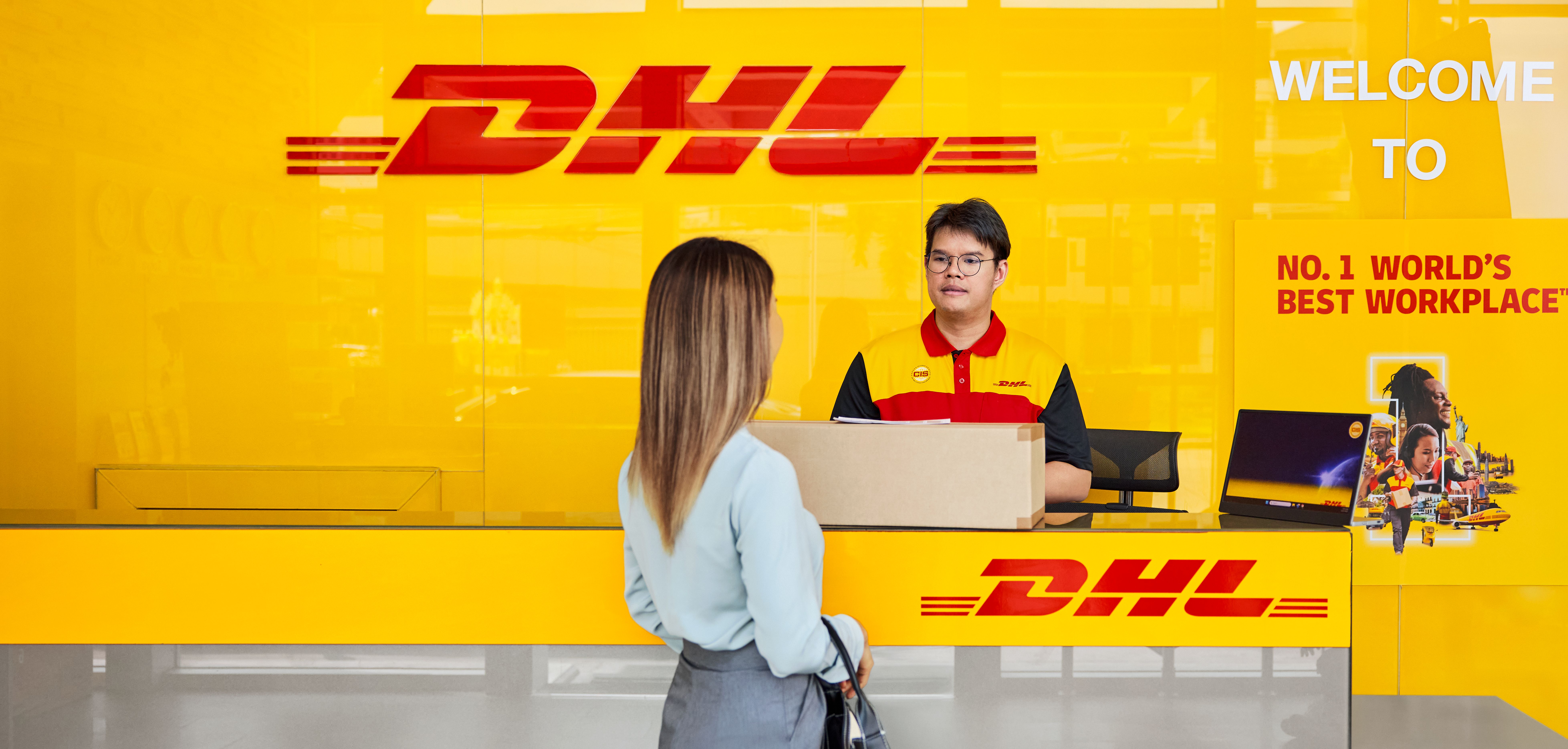 Ship at DHL Express Service Point