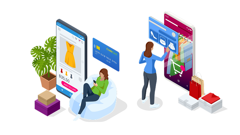 모바일 쇼핑 증가