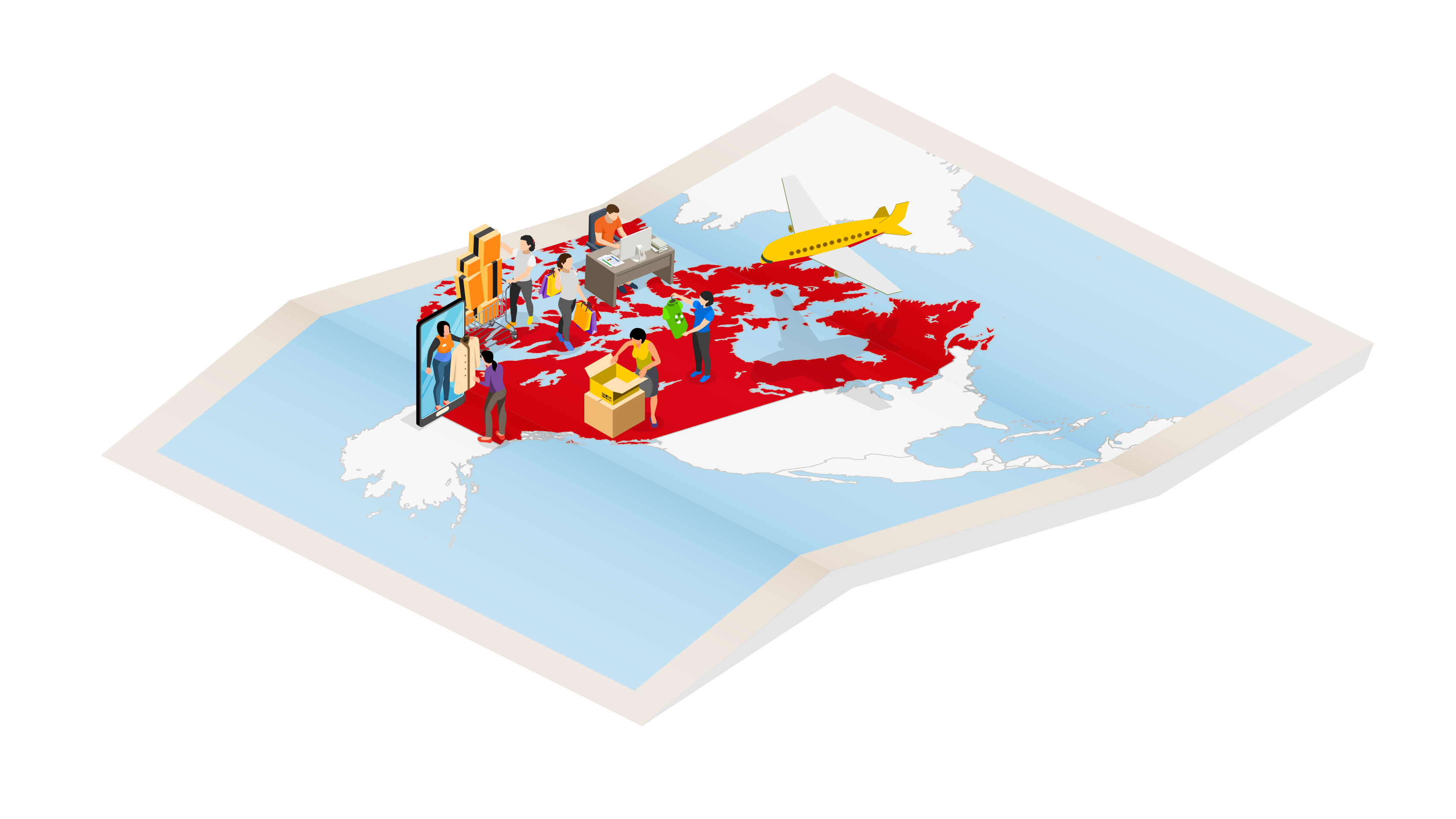 모바일 커머스 확대 중