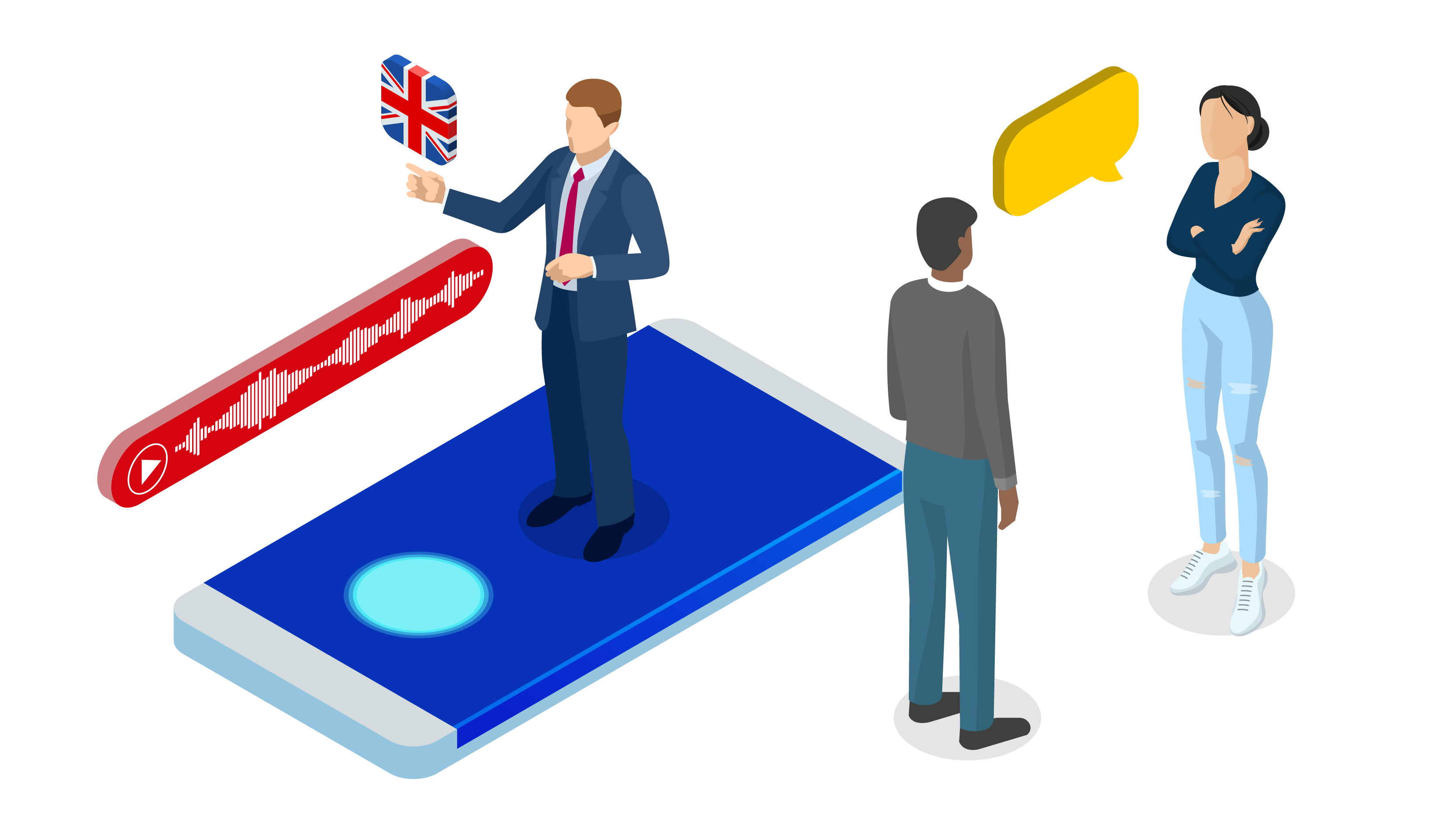 영어 중심의 비즈니스 환경