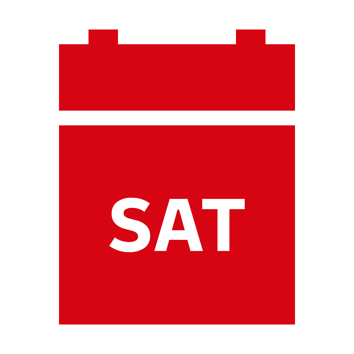 saturday calendar icon