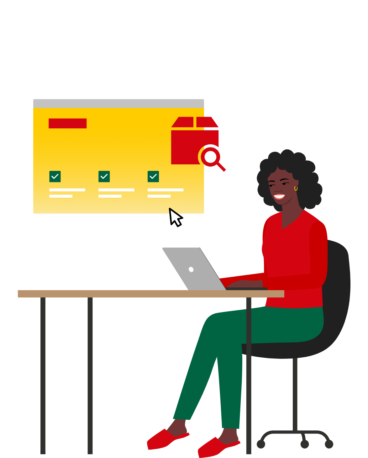 Receiver sending email