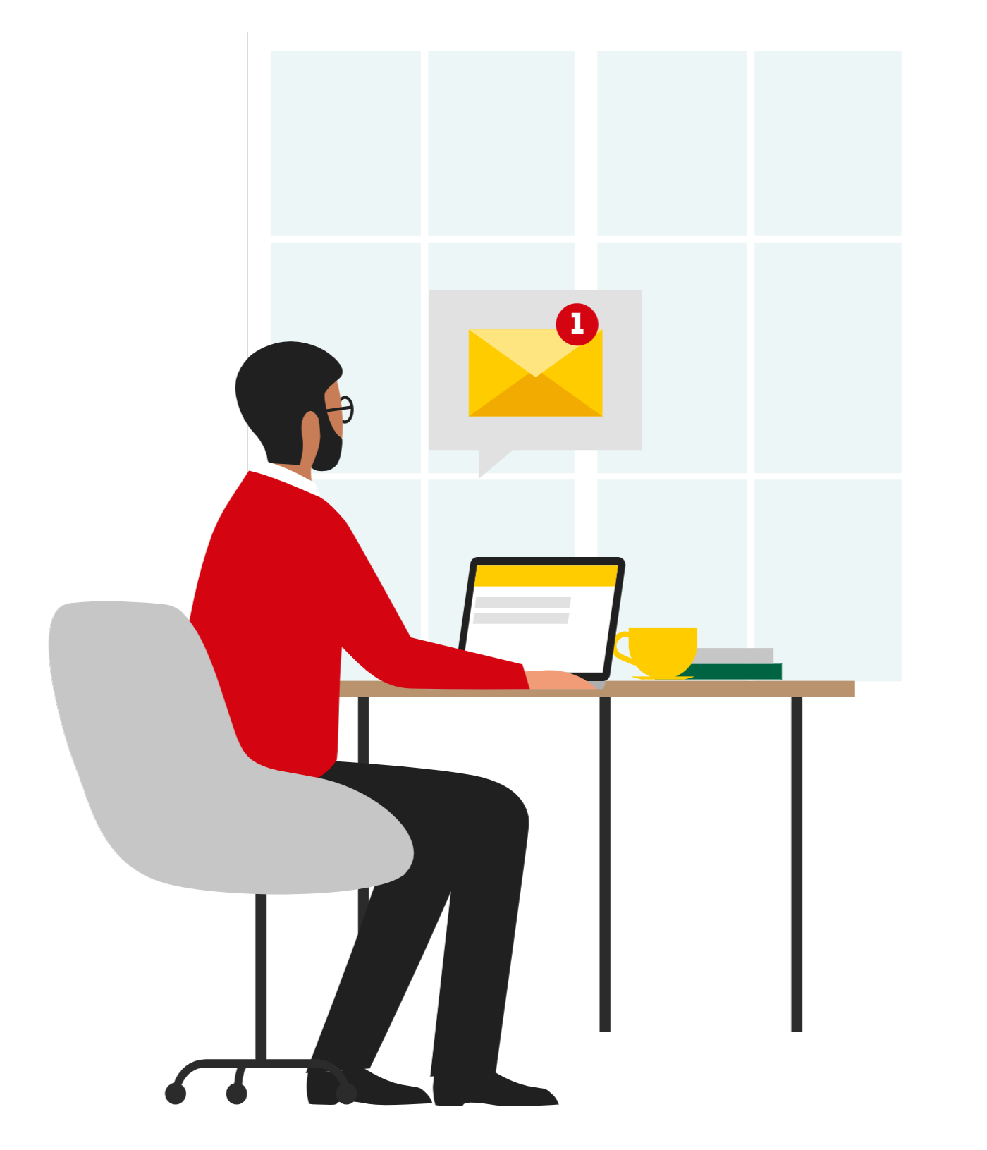 Shipper receiving email