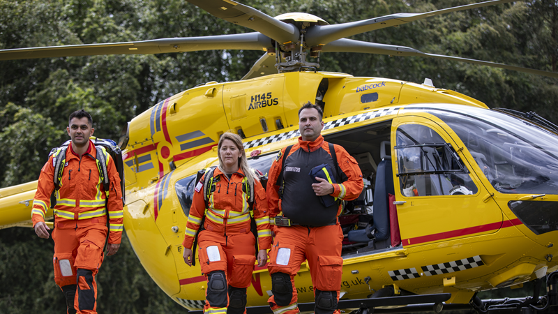 DHL Express UK joins forces with Air Ambulances UK