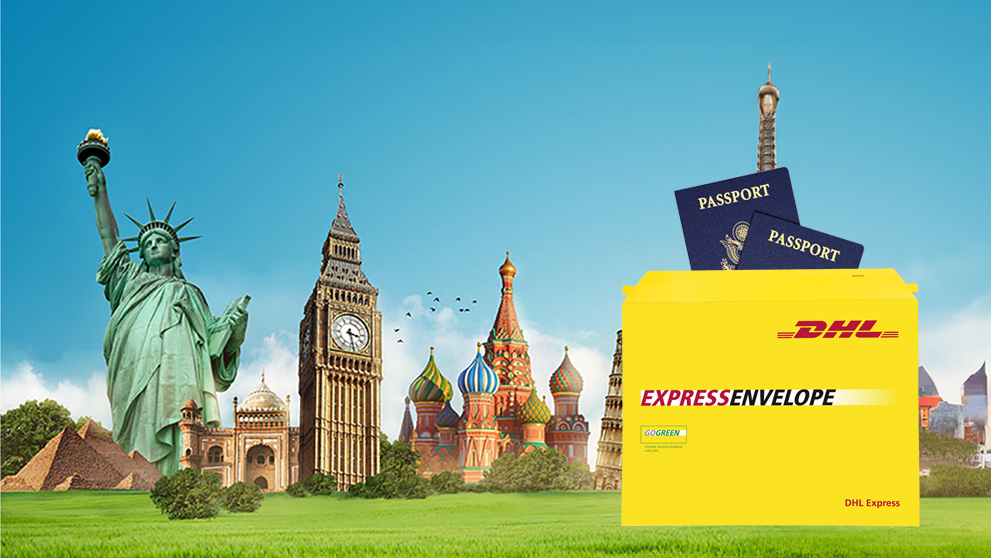 Send your Passport and Documents Internationally with DHL Express