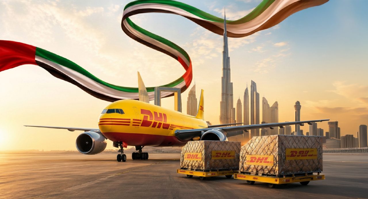 dhl courier van 