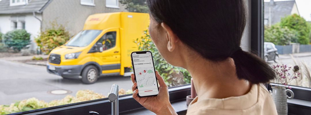 Tracking delivery on phone