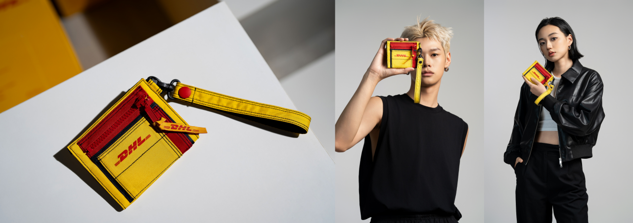 DHL Upcycled Journeyer Wallet