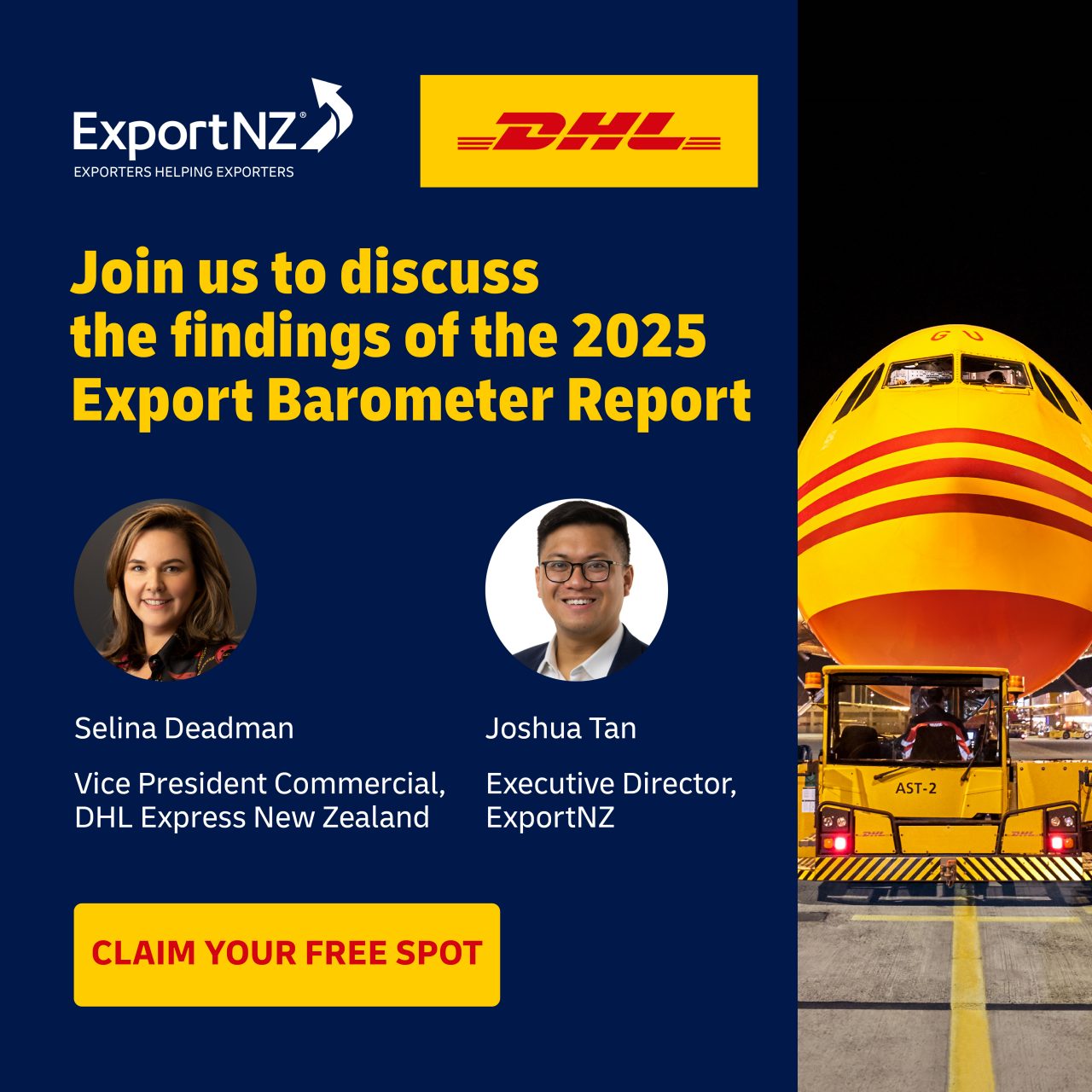 ExportNZ DHL Barometer Webinar information