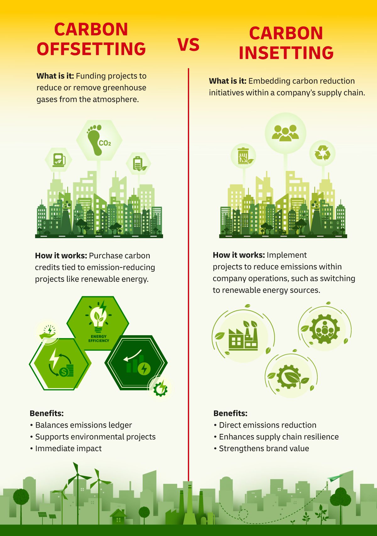 Carbon Offsetting vs Insetting