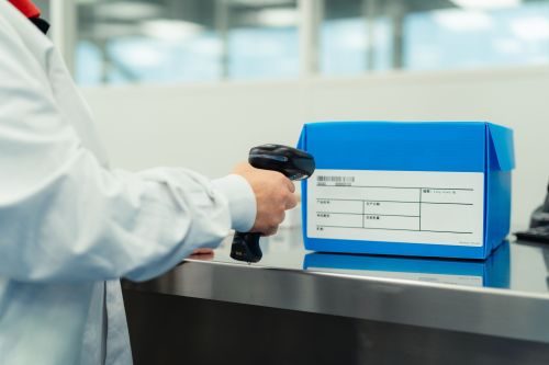 Barcode reading in medical lab