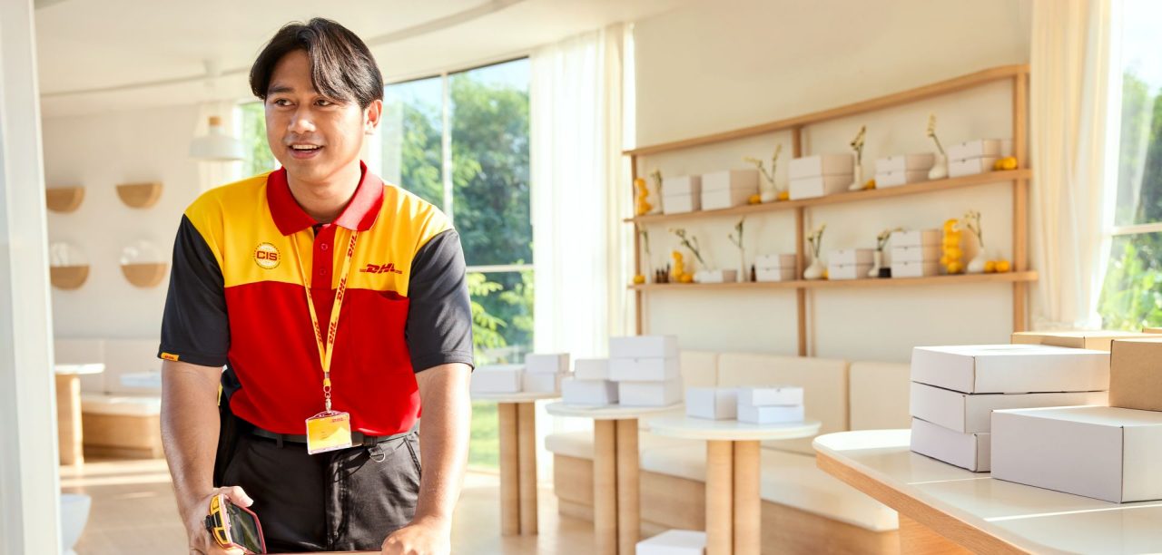 DHL統一超商開始寄件