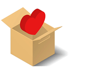 Heart in a box