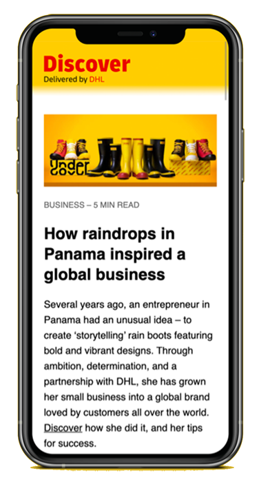 what is business plan and why it is important Image showing discover app on a mobile screen